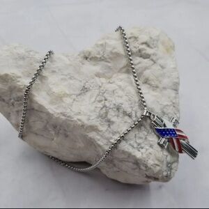 America Trust In God Necklace.